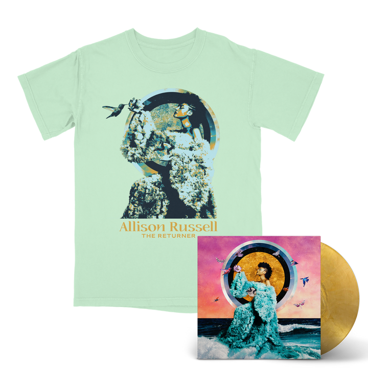 The Returner Metallic Gold Vinyl + T-Shirt