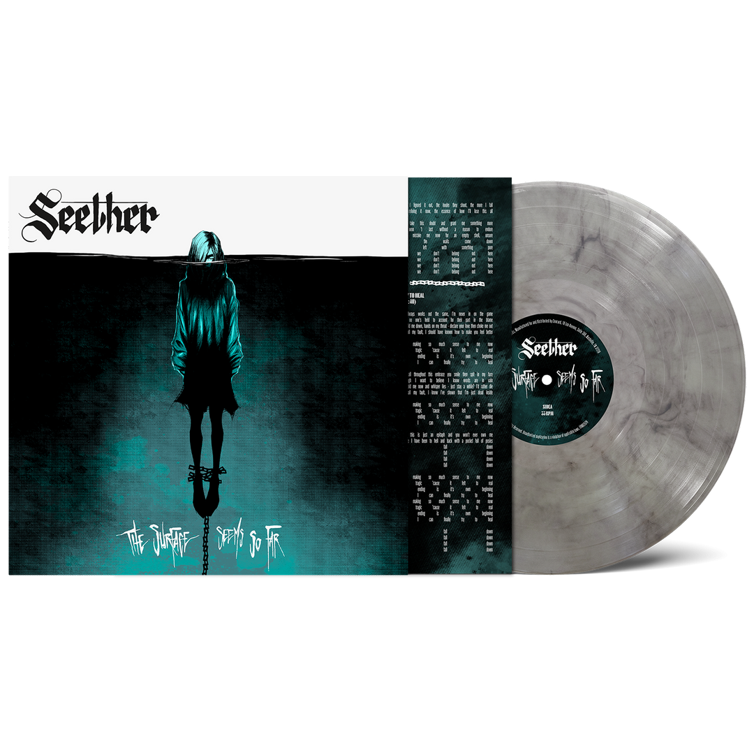 The Surface Seems So Far Limited Edition Coke Bottle Clear Smoke Vinyl