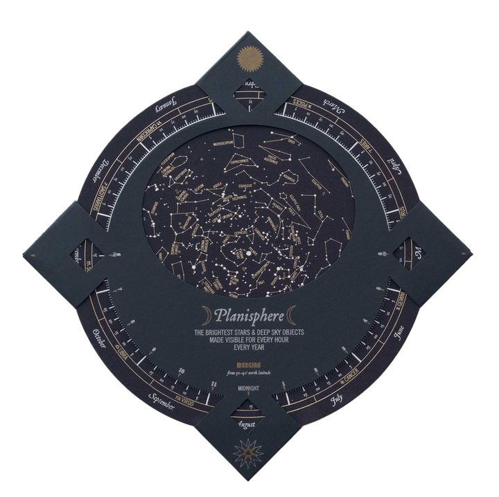 A Few Stars Apart Planisphere